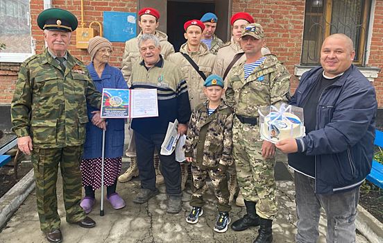 В ноябре жителю станицы Выселки Николаю Ивановичу Кучинскому исполнилось 90 лет